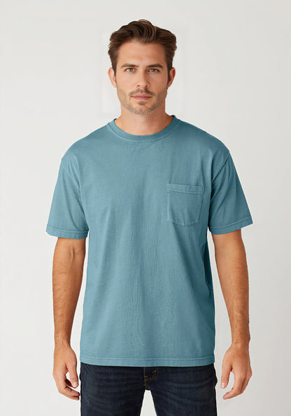 Garment Dye S/S Pocket T-shirt (UNISEX)