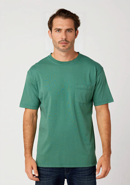 Garment Dye S/S Pocket T-shirt (UNISEX)