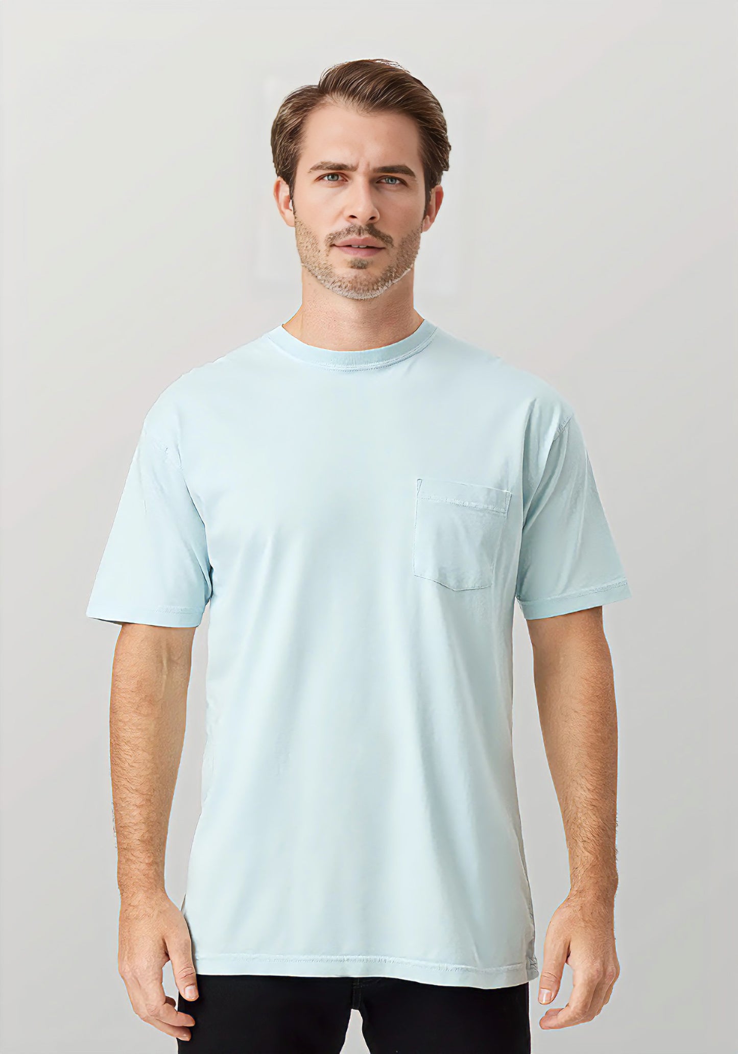 Garment Dye S/S Pocket T-shirt (UNISEX)