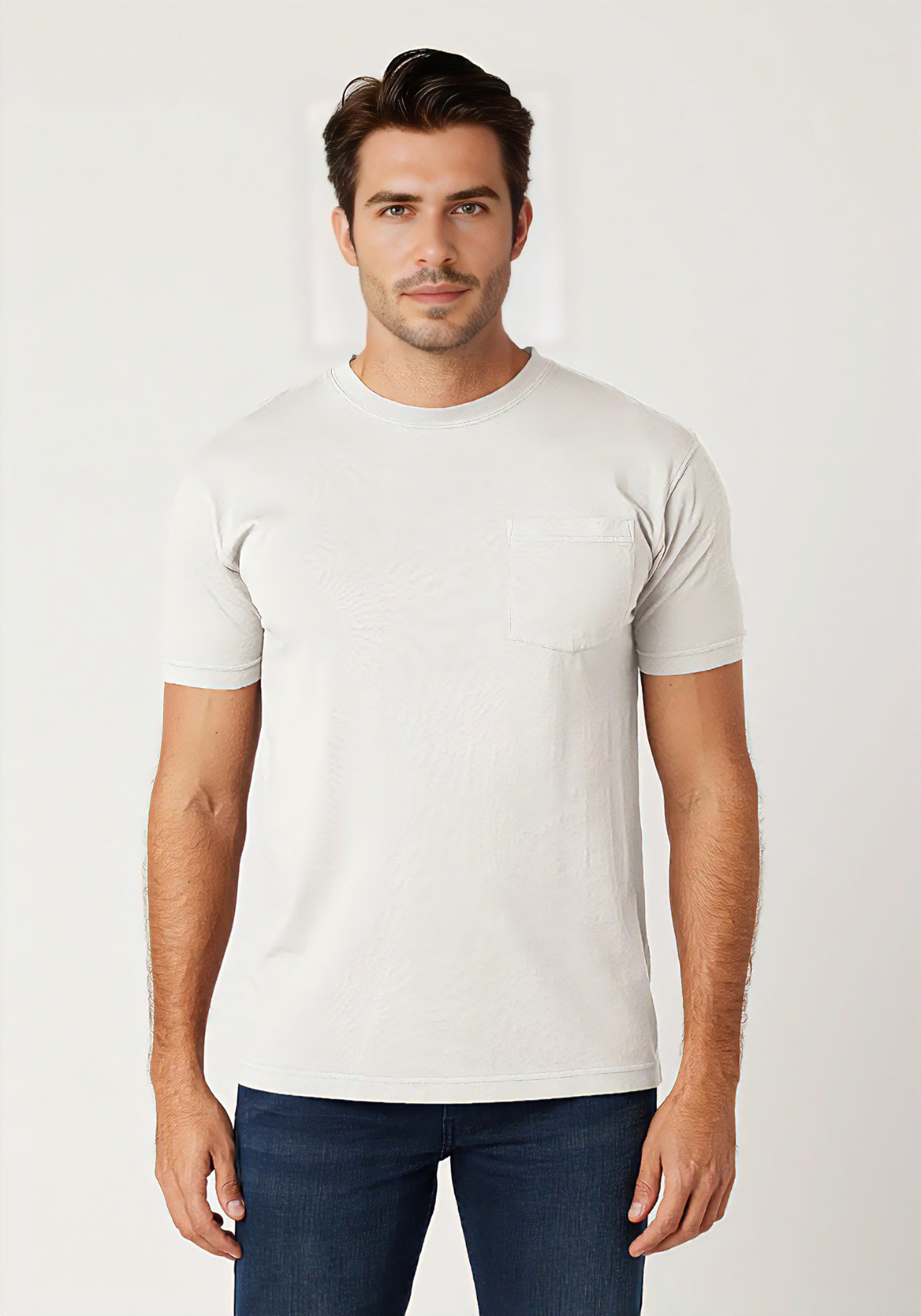 Garment Dye S/S Pocket T-shirt (UNISEX)